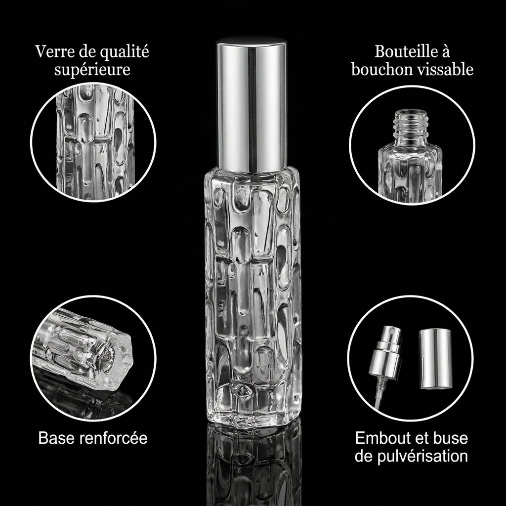 Vaporisateurs de parfum rechargeables 10 ml